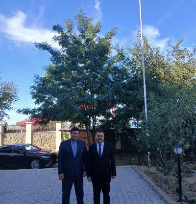 دیدار با سرکنسول جدید ترکیه در آکتائو