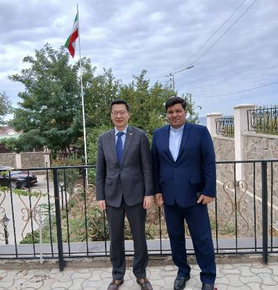 دیدار با سرکنسول جمهوری خلق چین در استان آکتوبه قزاقستان