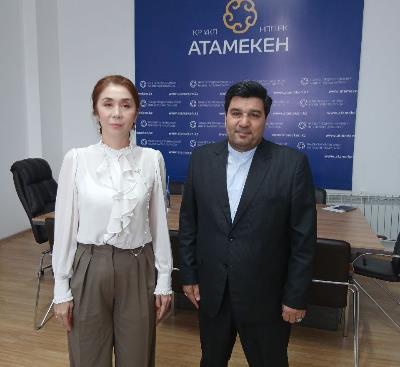 Встреча с директором Палаты предпринимателей (Атамекен) Мангистауской области